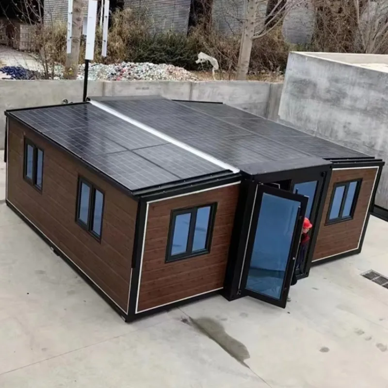 Sustainable Living House - Utrwała, ekologiczna, prefabrykowana budowa w stylu